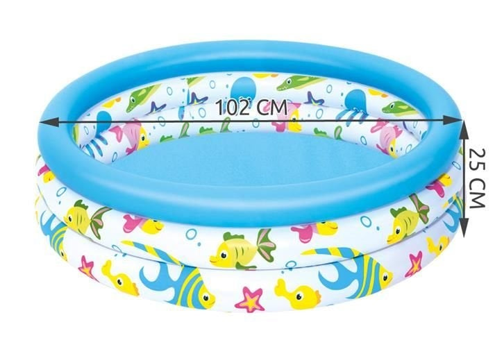 102x25cm inflatable pool - BESTWAY 51008
