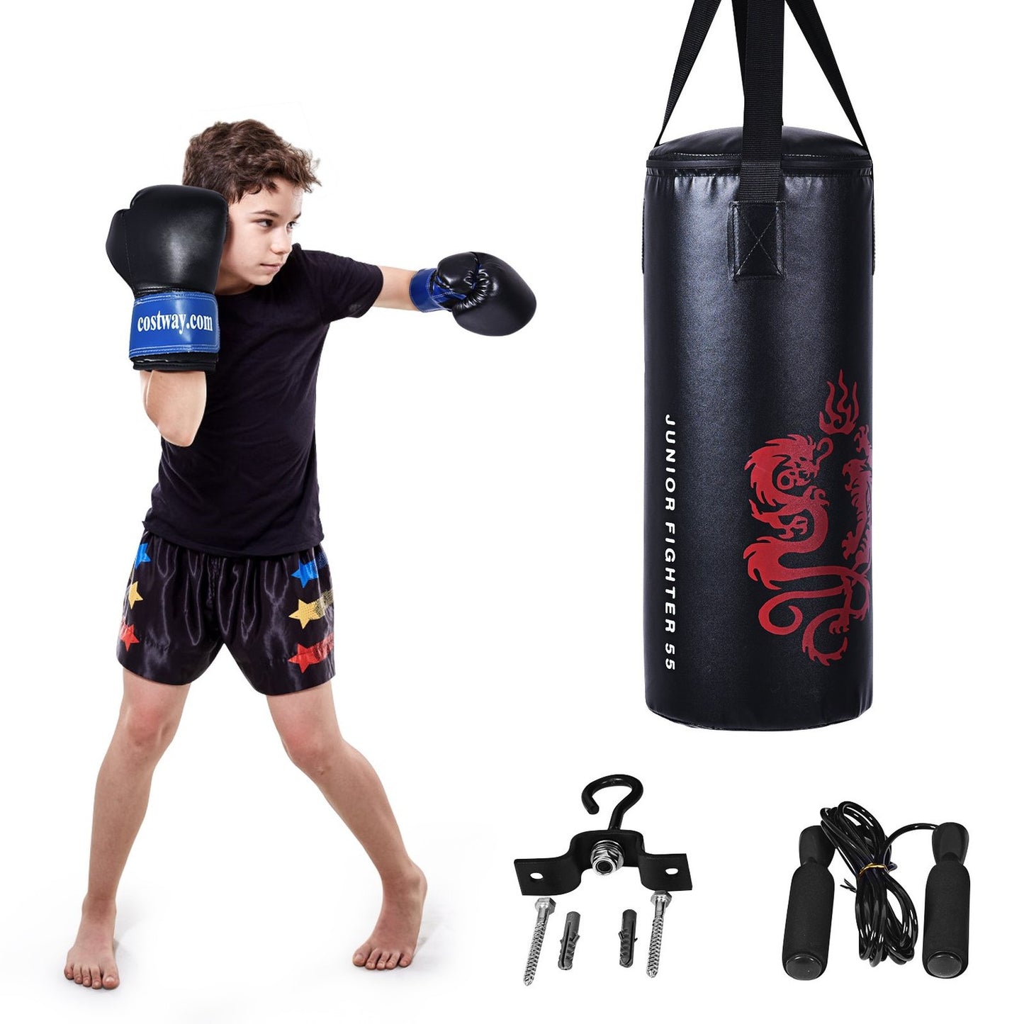 10KG punching bag set with 8oz boxing gloves children's punching bag punching bag boxing bag