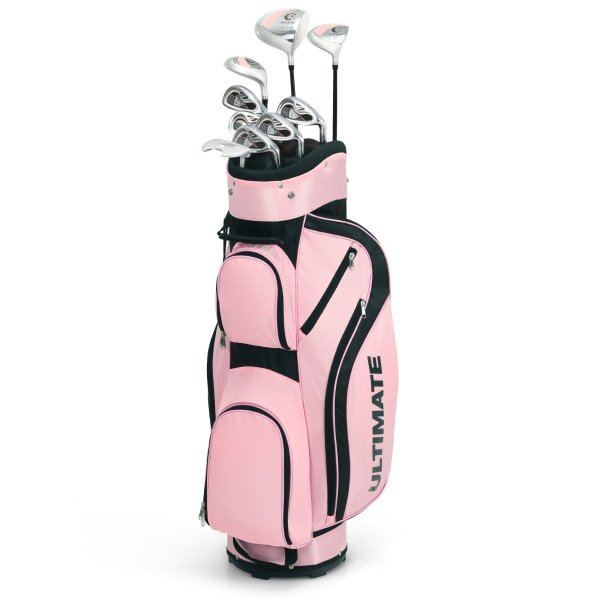 10 Piece Complete Golf Set Golf Club Set for Women Perfect Golf Gift Pink
