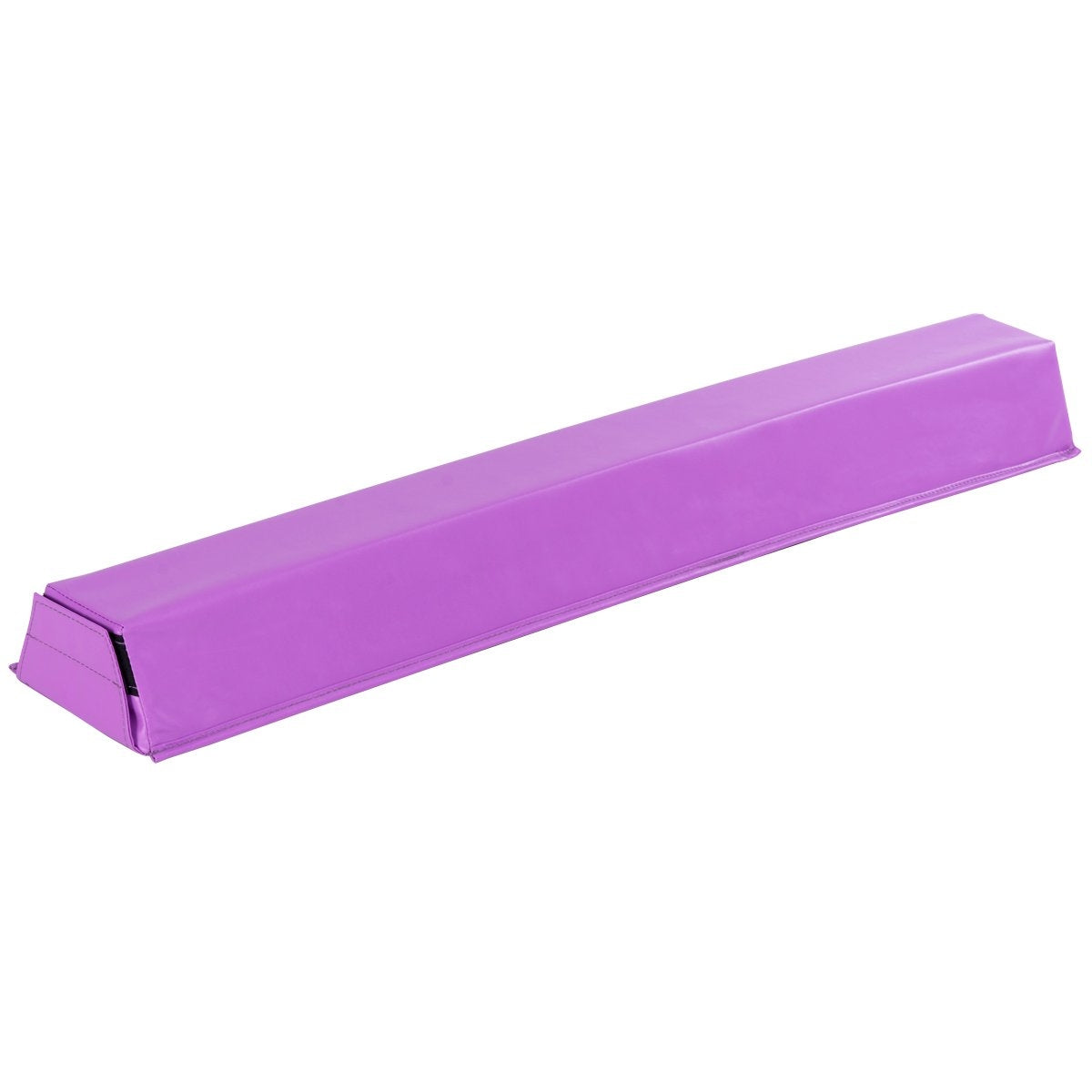 117CM Gymnastics Balance Beam Training Gymnastics Beam Durable Fitness PU Purple