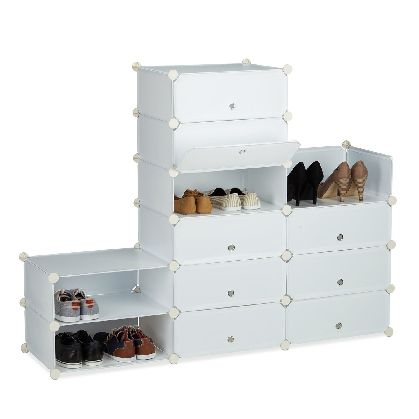 Shoe cabinet with 12 compartments