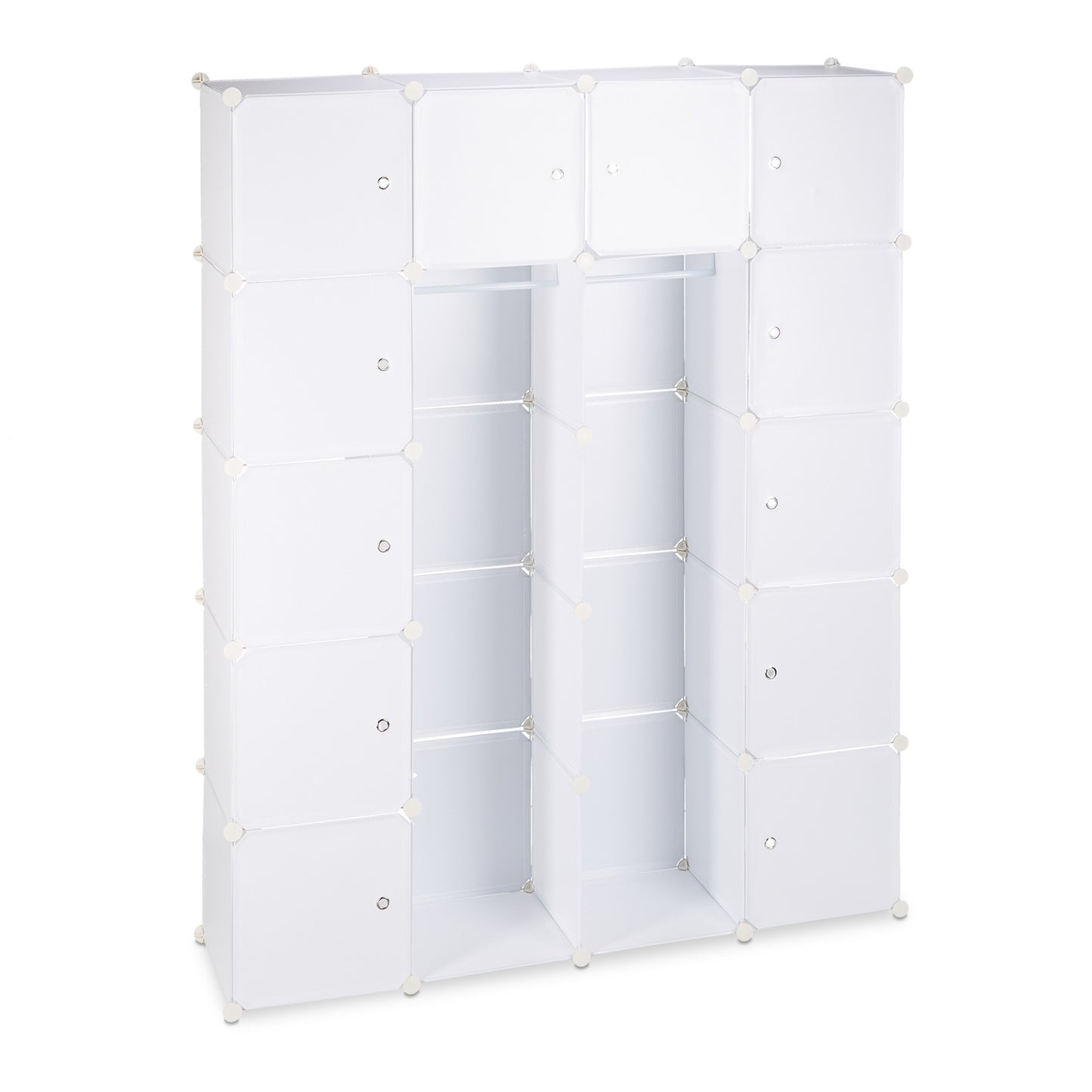 14-Compartment Plug-In Wardrobe System