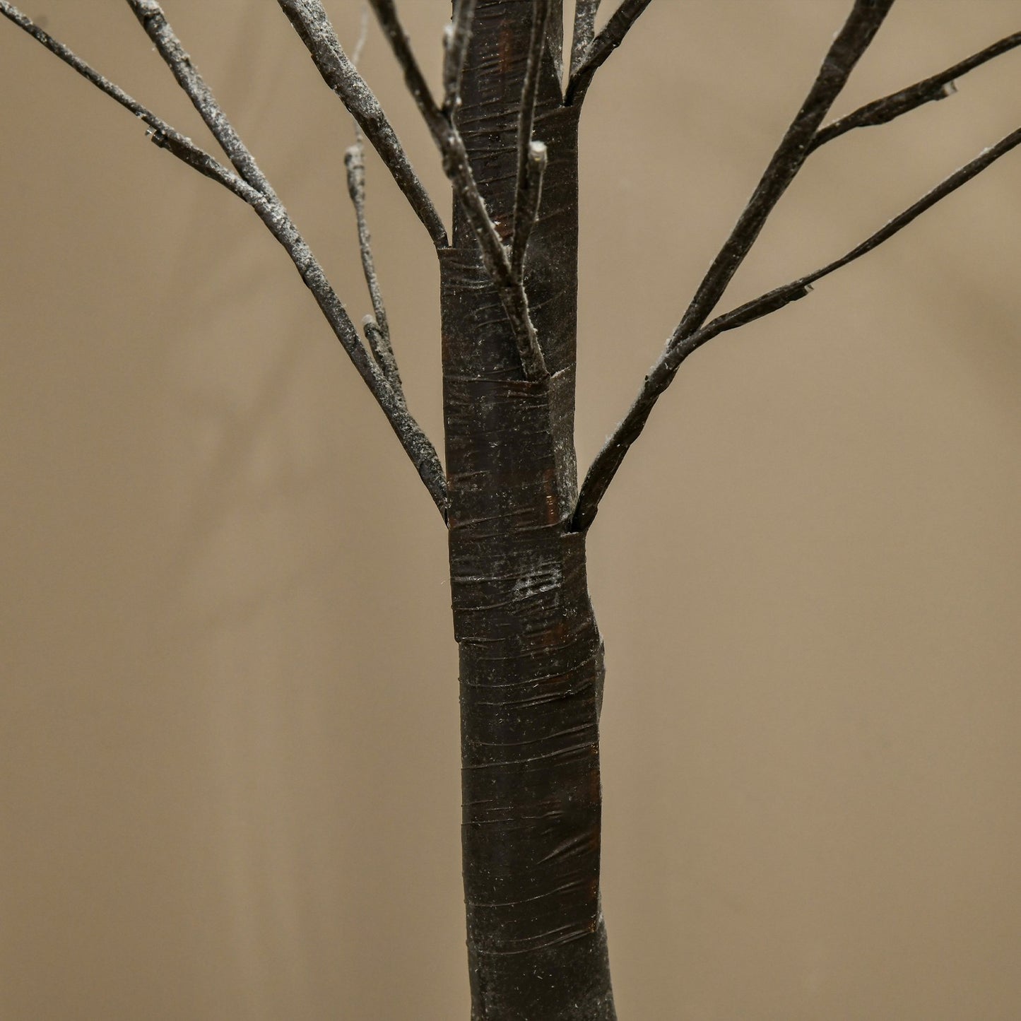 Artificial birch, 150 cm - LED light & snow