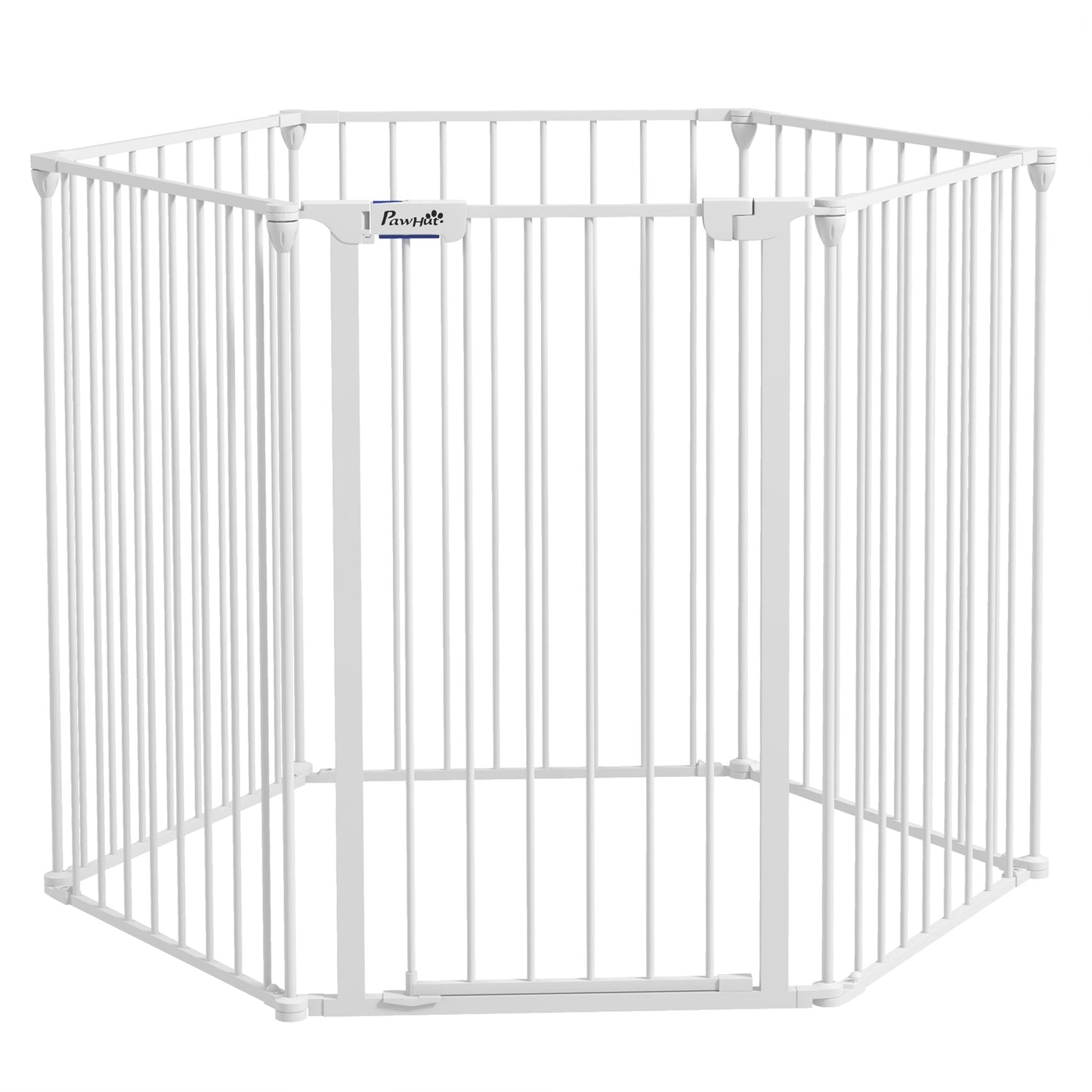 Foldable 2-in-1 puppy playpen, 6 panels, medium dogs