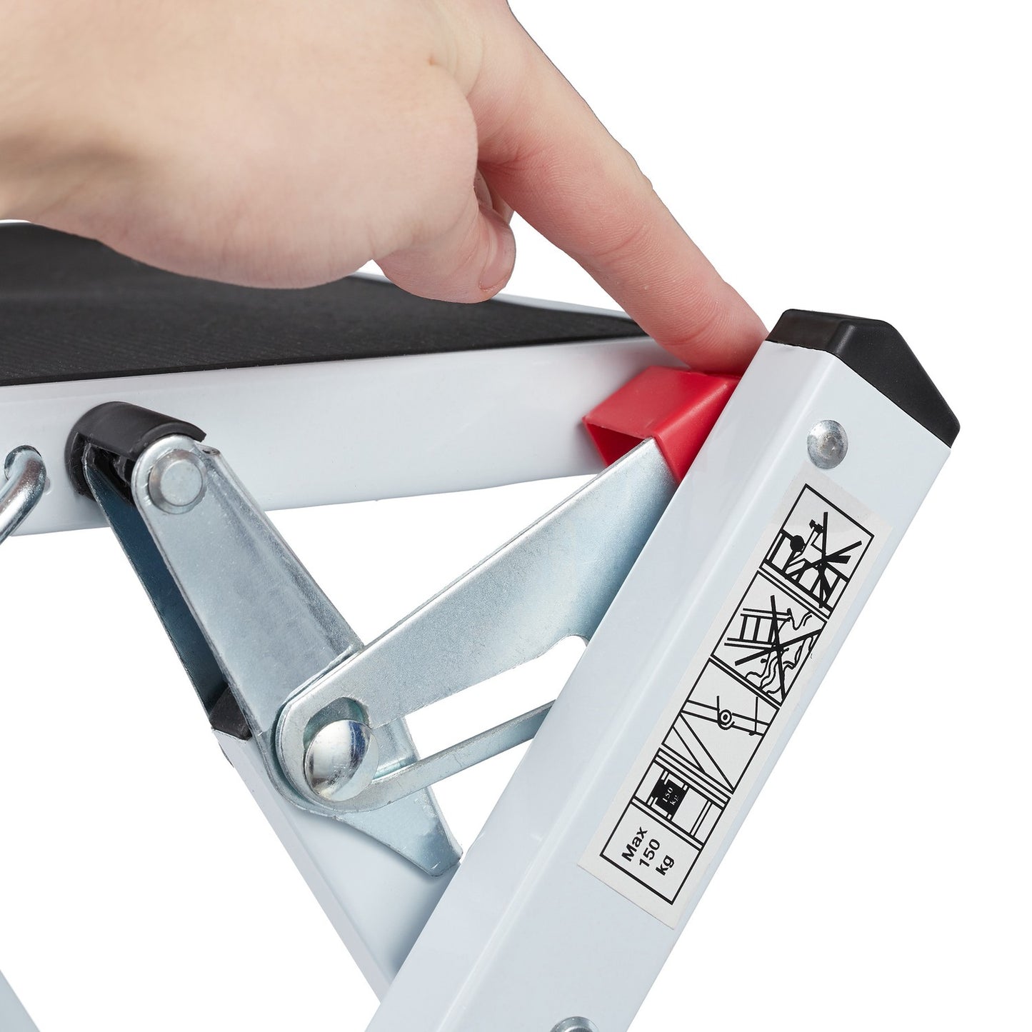 2-Rung Folding Step Ladder