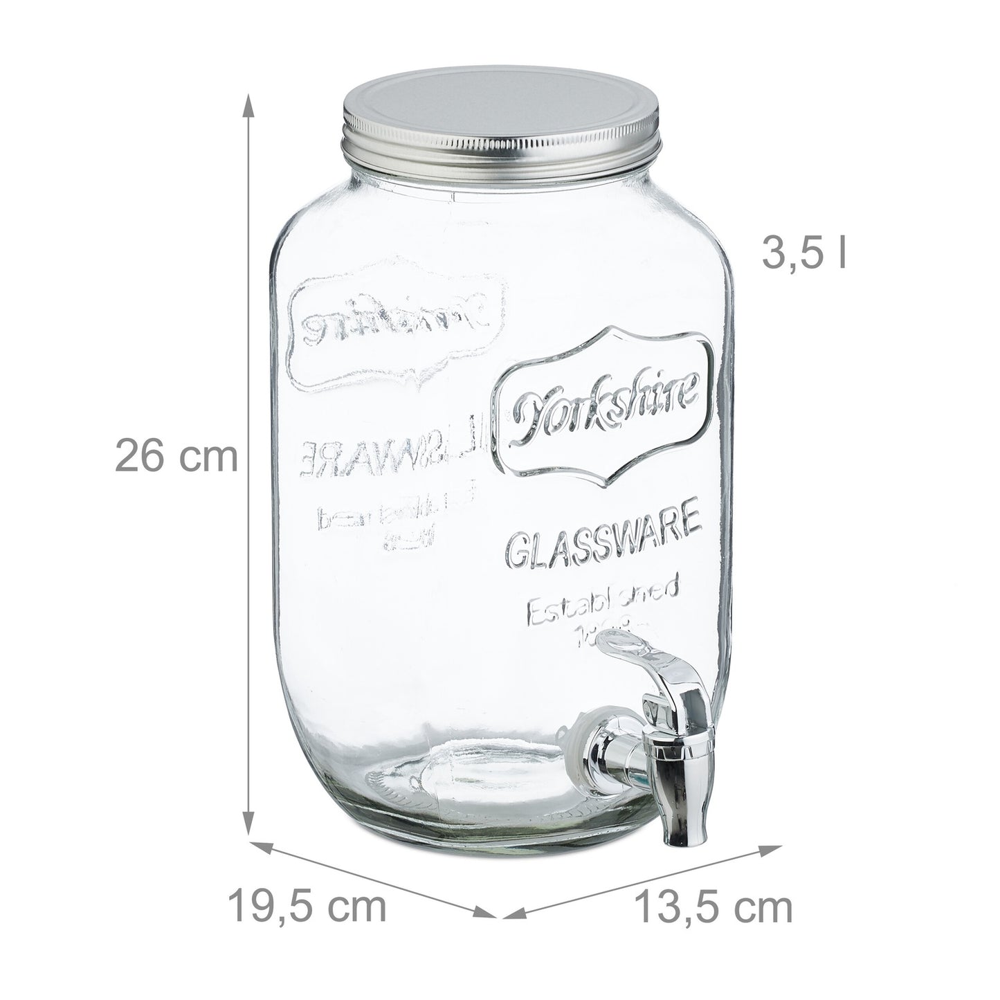 2-pack drink dispensers 3.5 litres