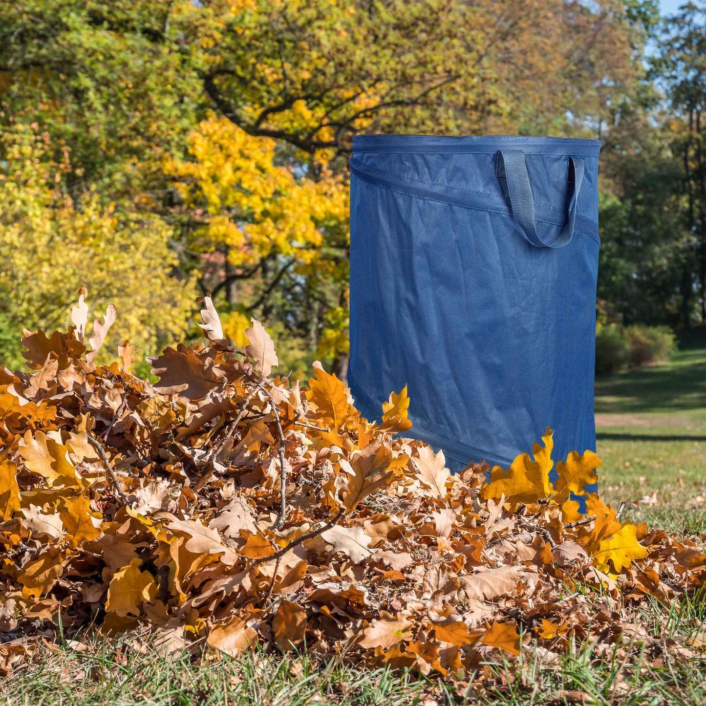 2 pcs. garden sacks 120-litre blue