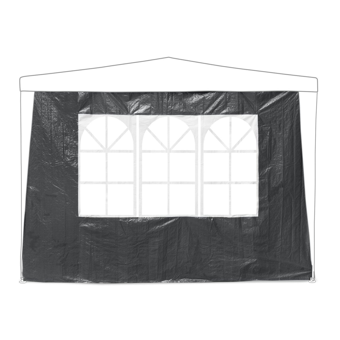2 pcs. side walls for party tents