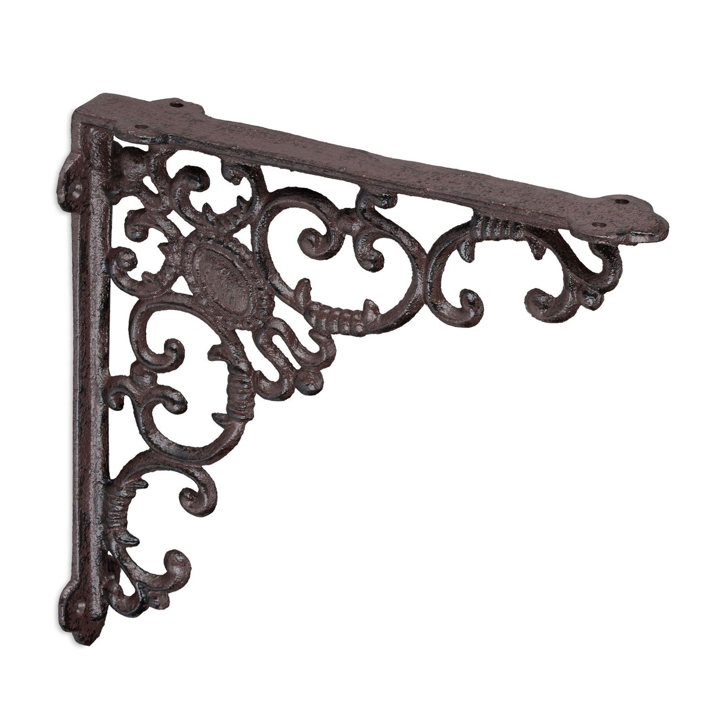2x shelf bracket forged in cast iron