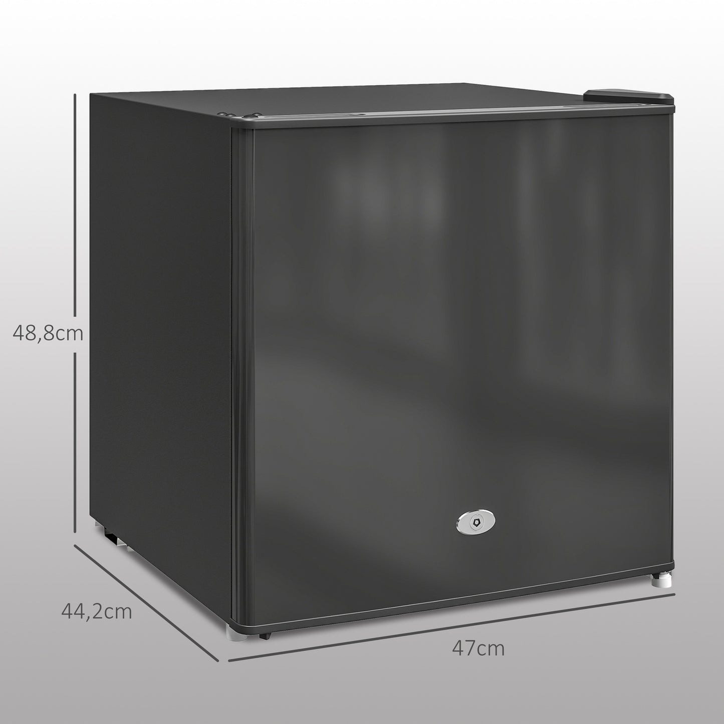 35L Mini Freezer, Electric, Black, Adjustable Thermostat
