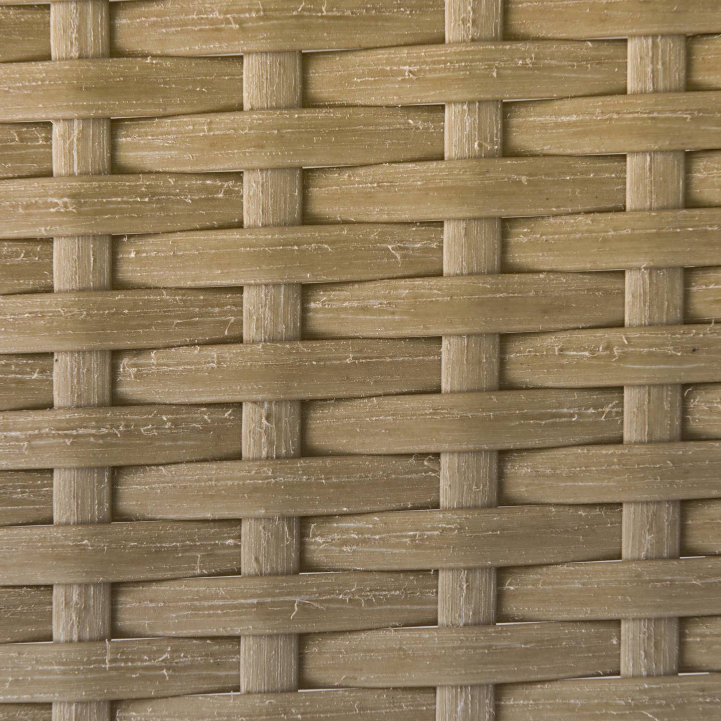 Rattan garden furniture, sofa with chaise longue and table