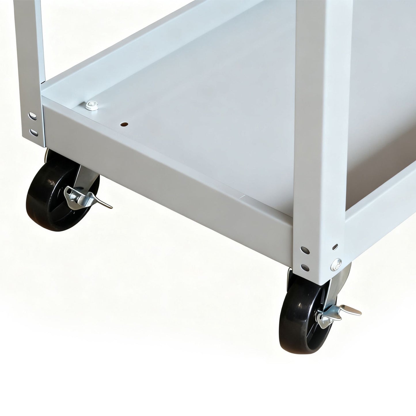 3-Tier Workshop Trolley with Swivel Castors