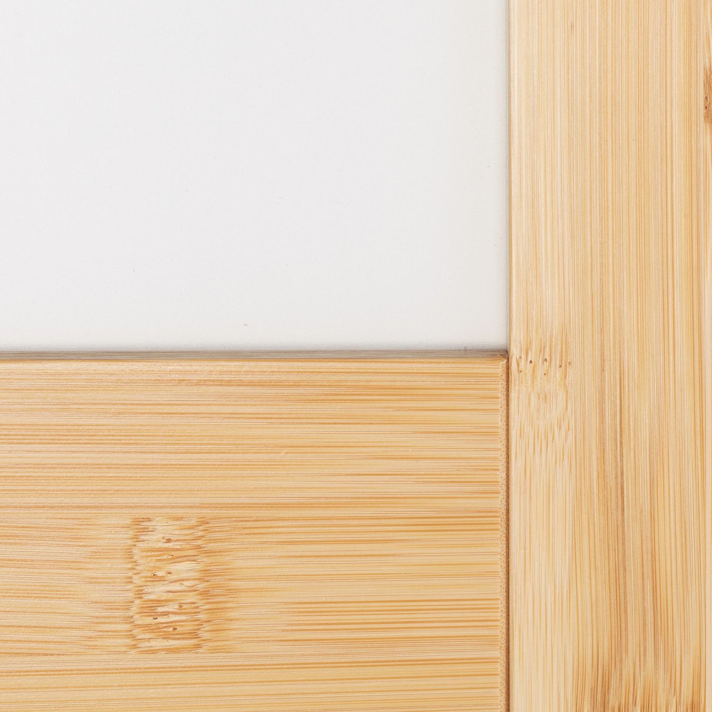 3-part screen with bamboo frame