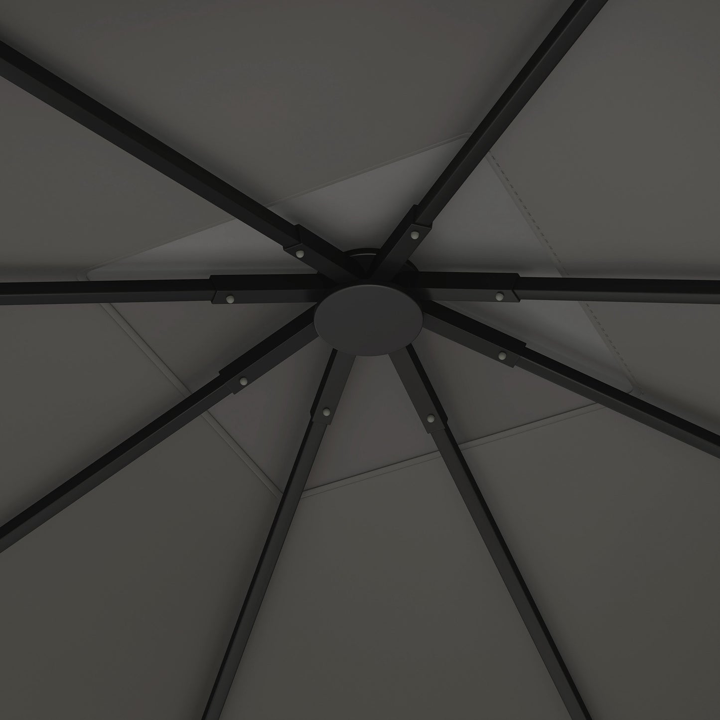 3x3m Pavilion Replacement Canopy, Water-Repellent, UPF30+