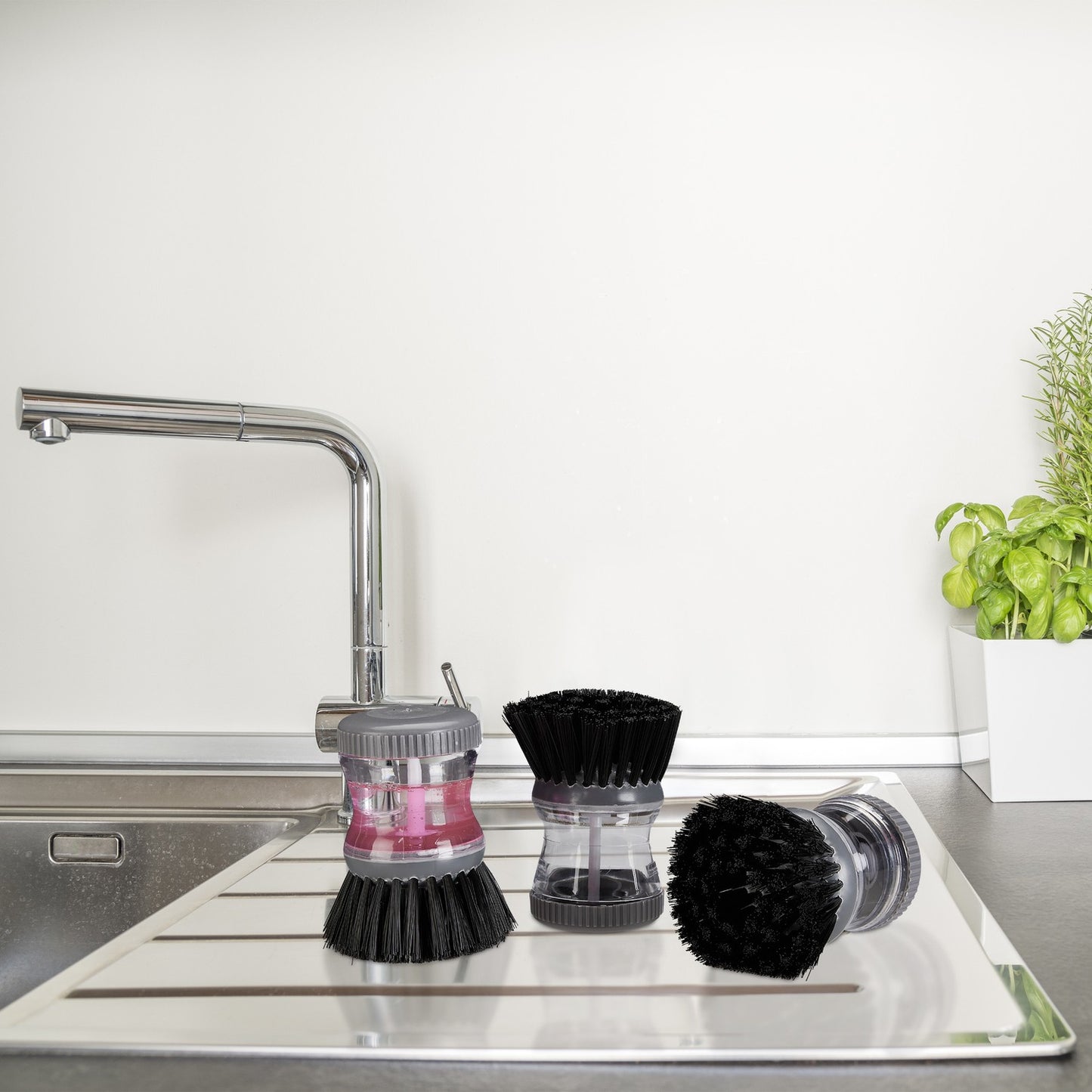 3x Dishwashing Brush