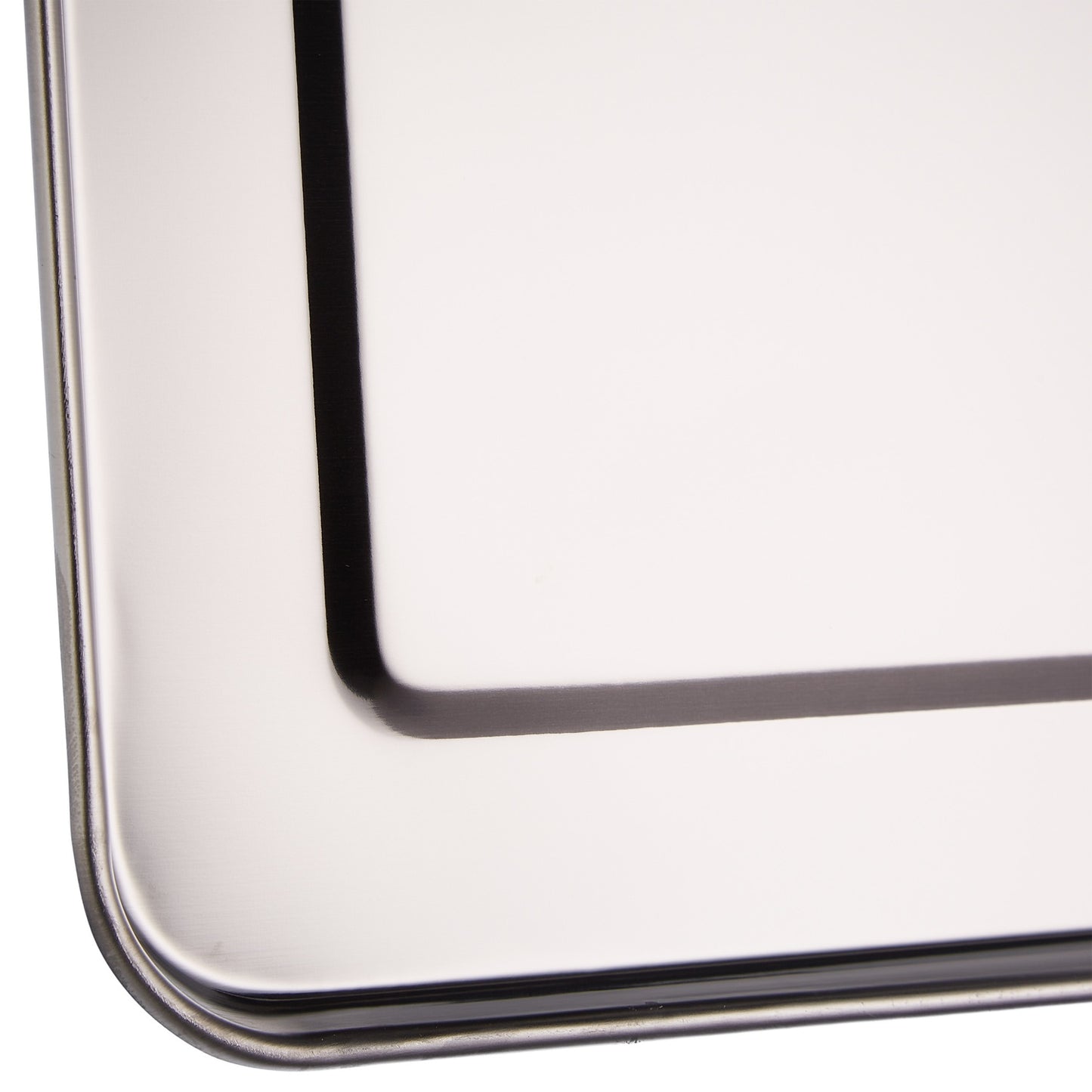 3x Steel Serving Trays