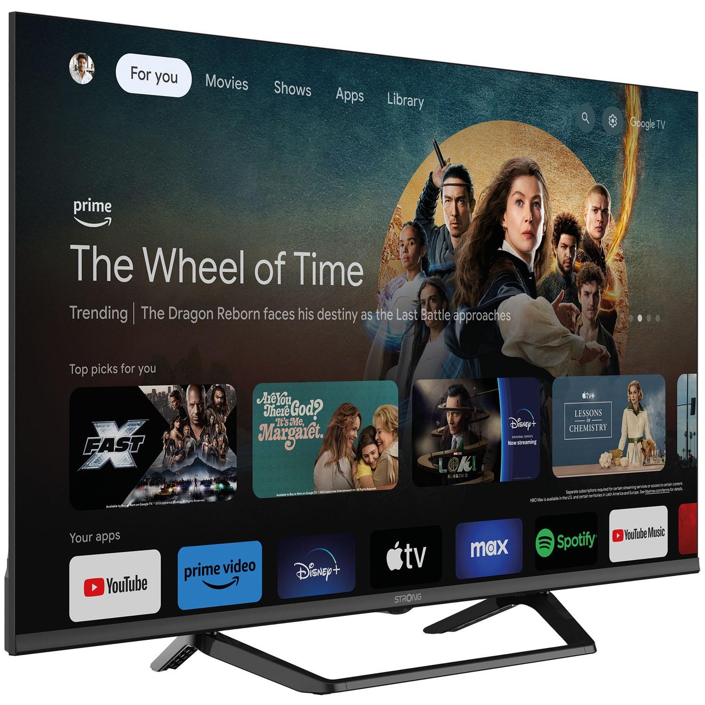 40"" FHD Google TV with HDR10 and Dolby Audio