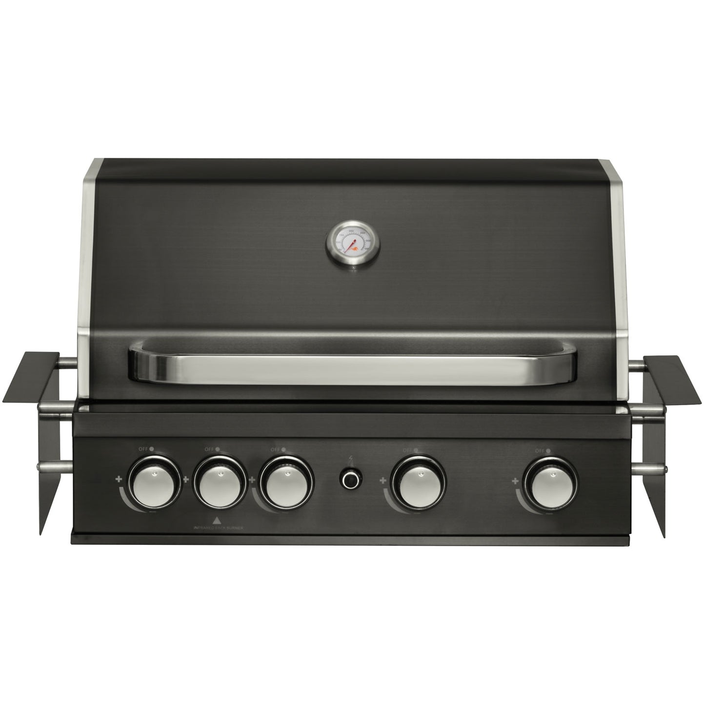 4-Burner Built-In Gas Grill with Infrared Rotisserie