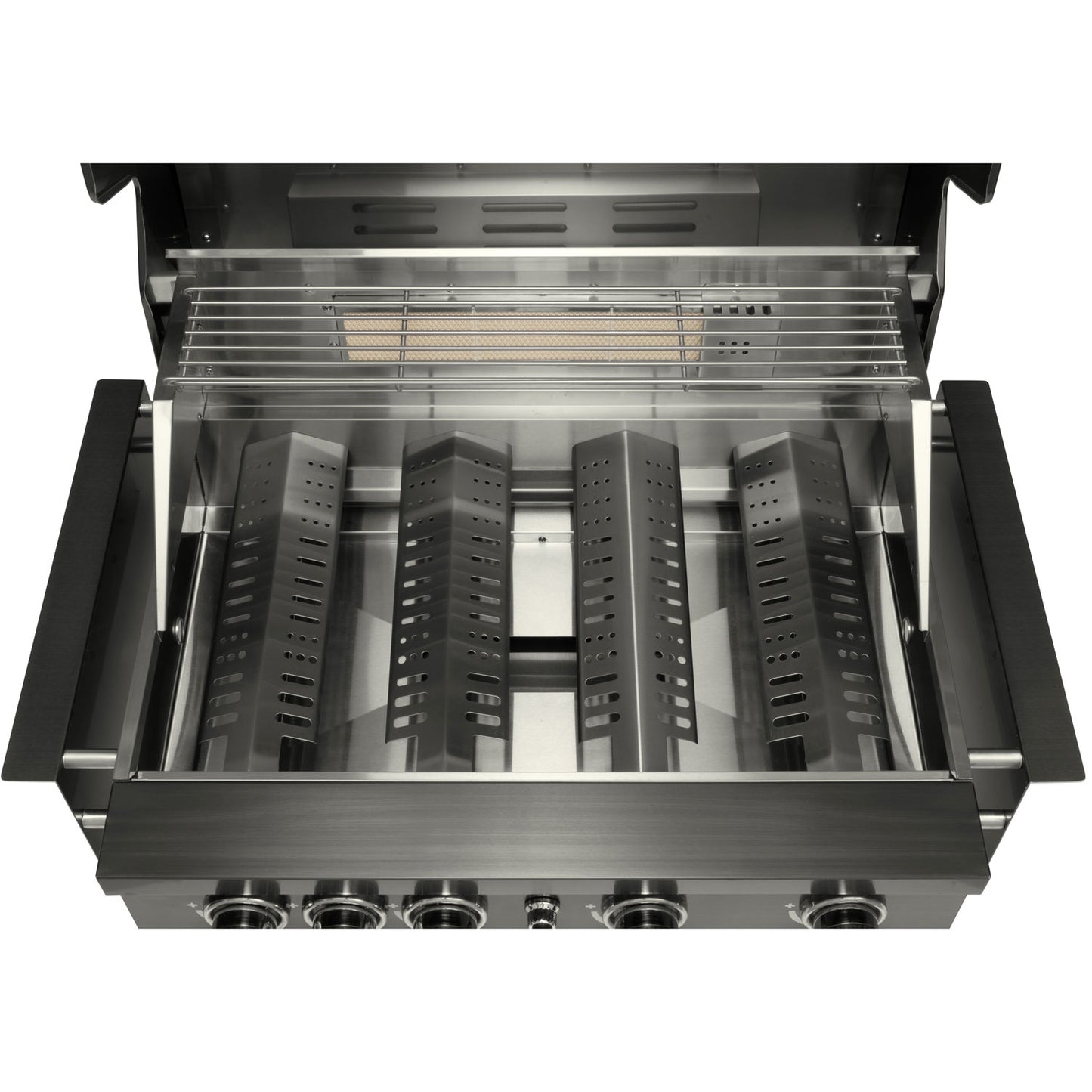 4-Burner Built-In Gas Grill with Infrared Rotisserie