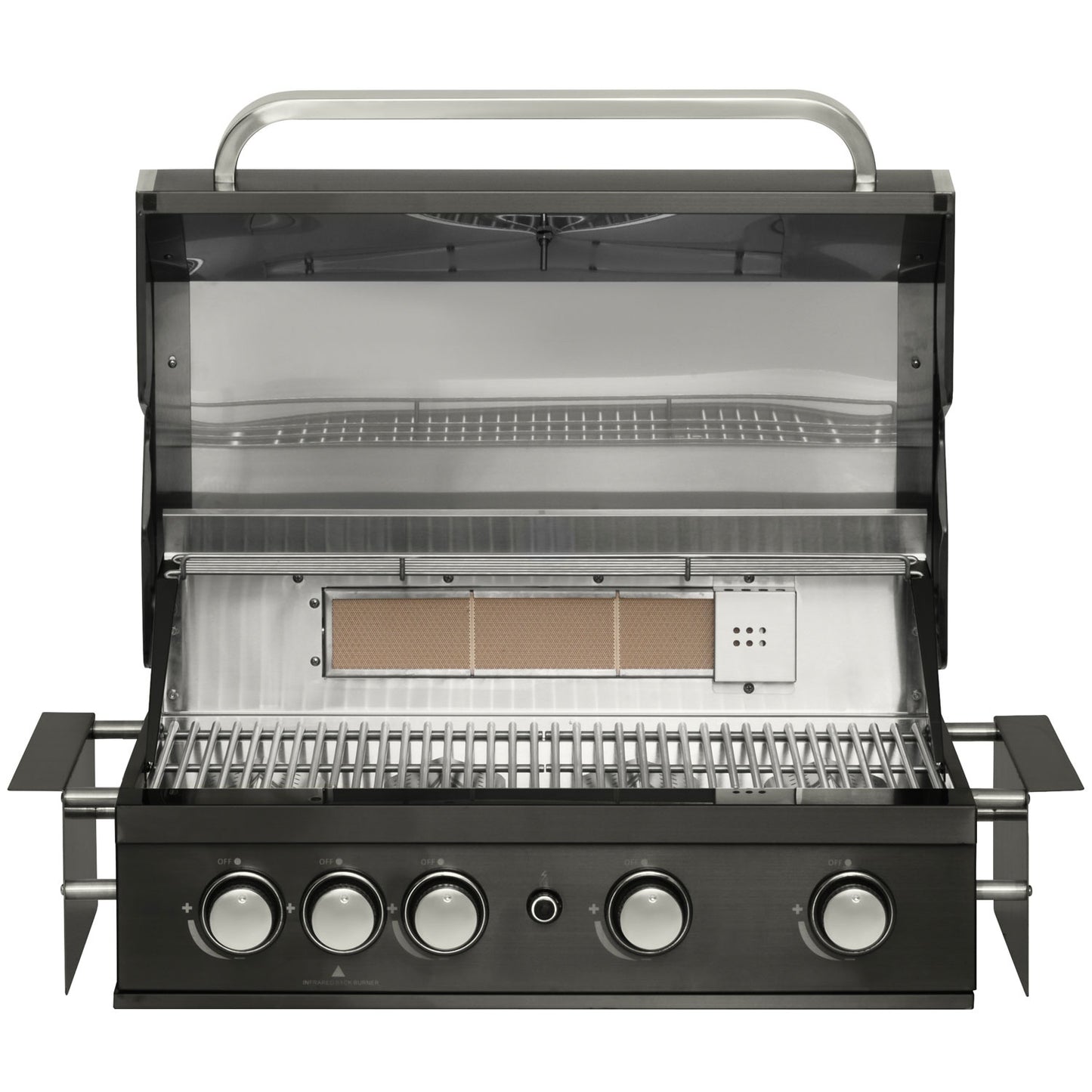 4-Burner Built-In Gas Grill with Infrared Rotisserie
