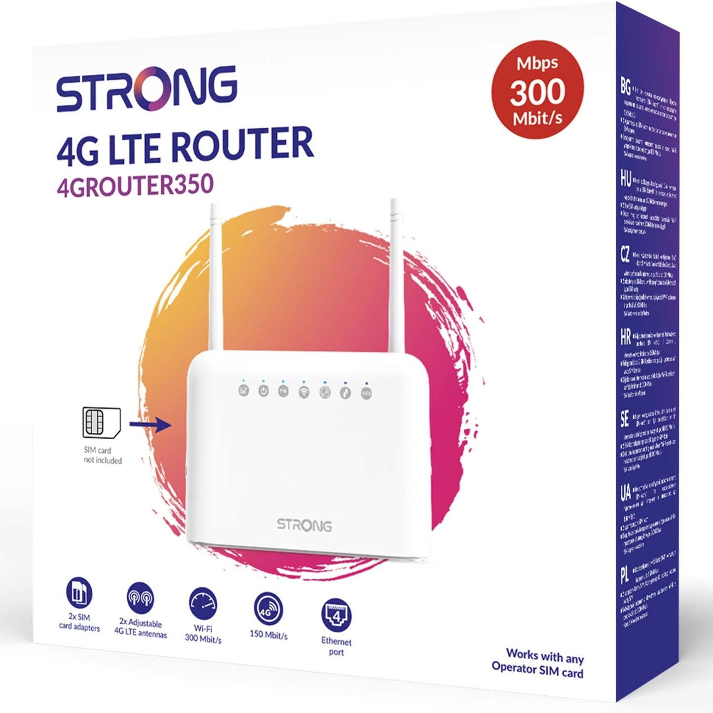 4G router WiFi 300Mbit/s
