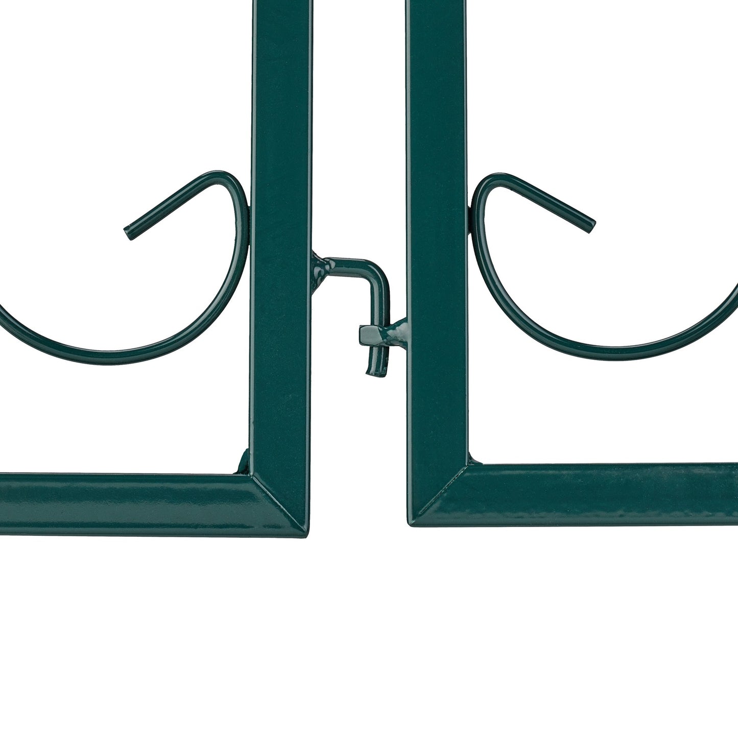 4-part flower bed fence in metal