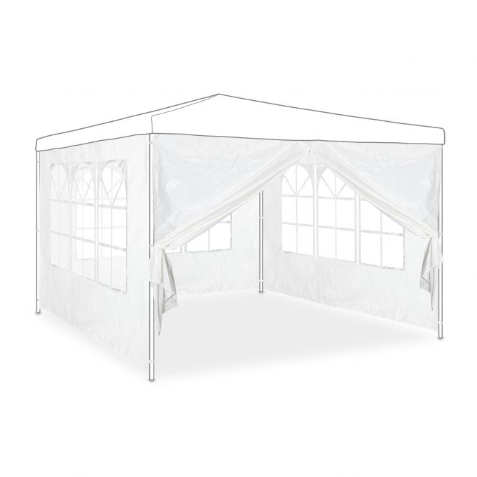 4 pcs. side walls for party tents