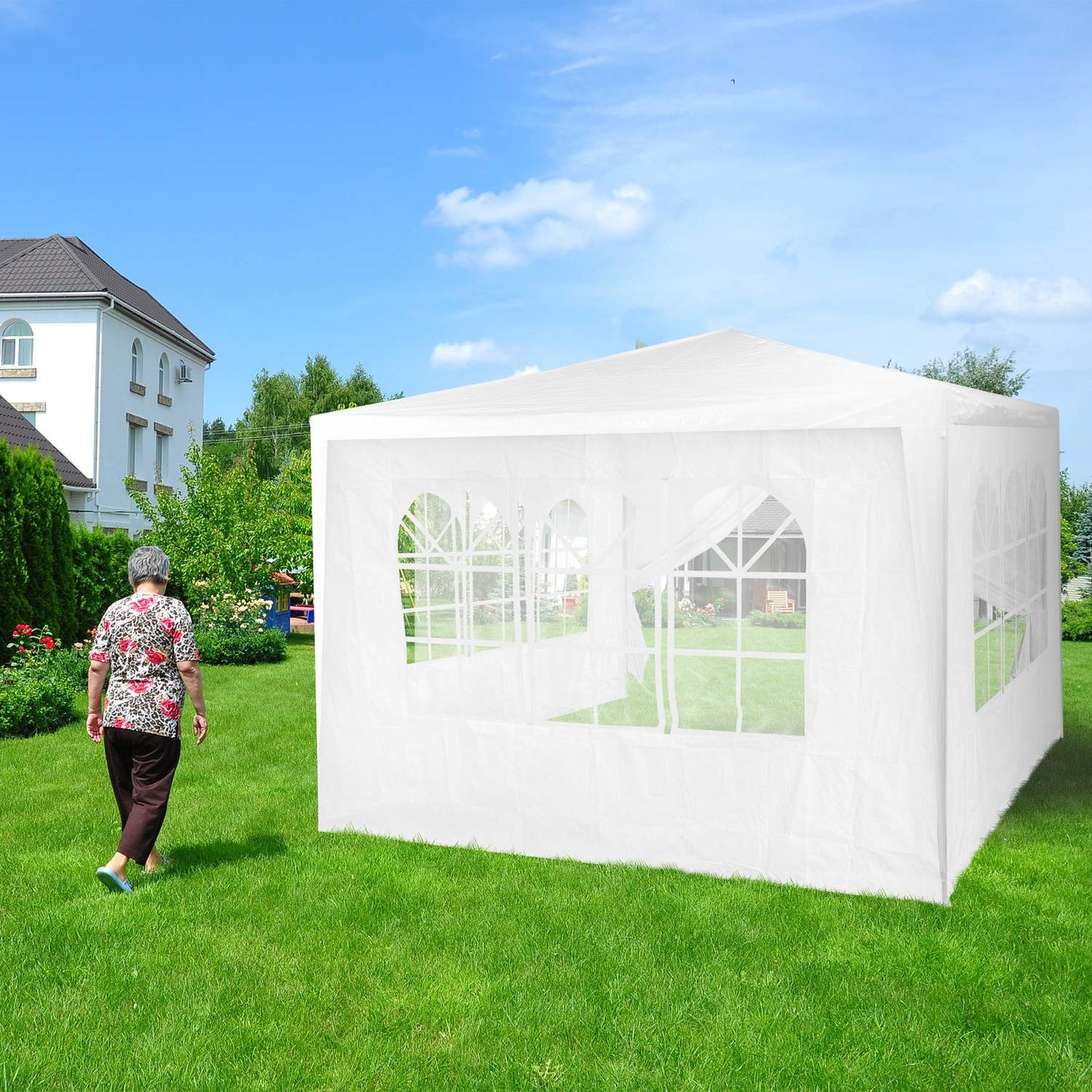 4 pcs. side walls for party tents
