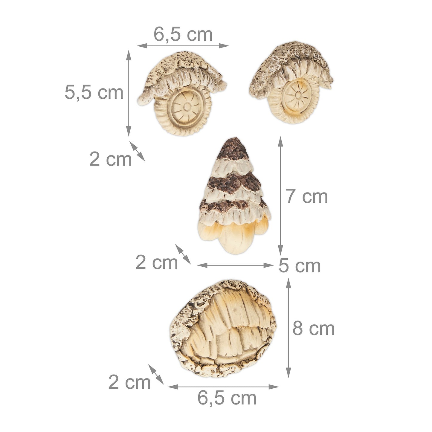 4-piece Tree Face