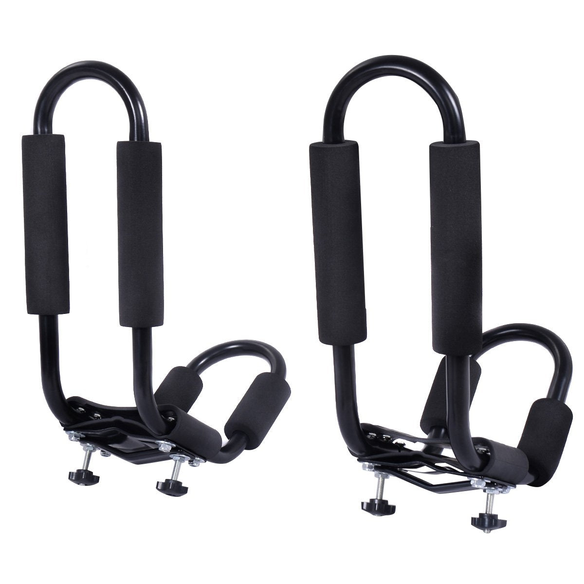 4 x kayak carrier boat holder universal for car roof racks including 4 all-purpose straps