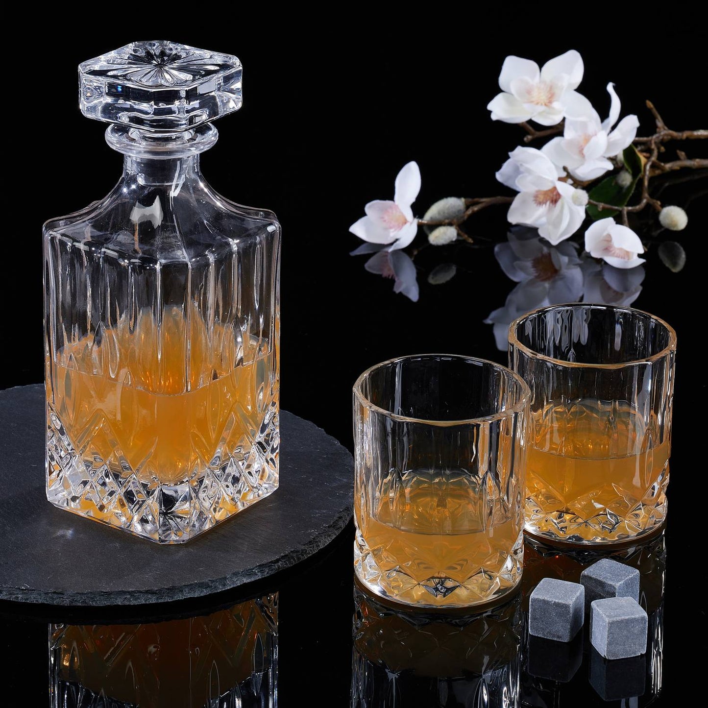 5-Piece Whisky Set Decanter & Glasses