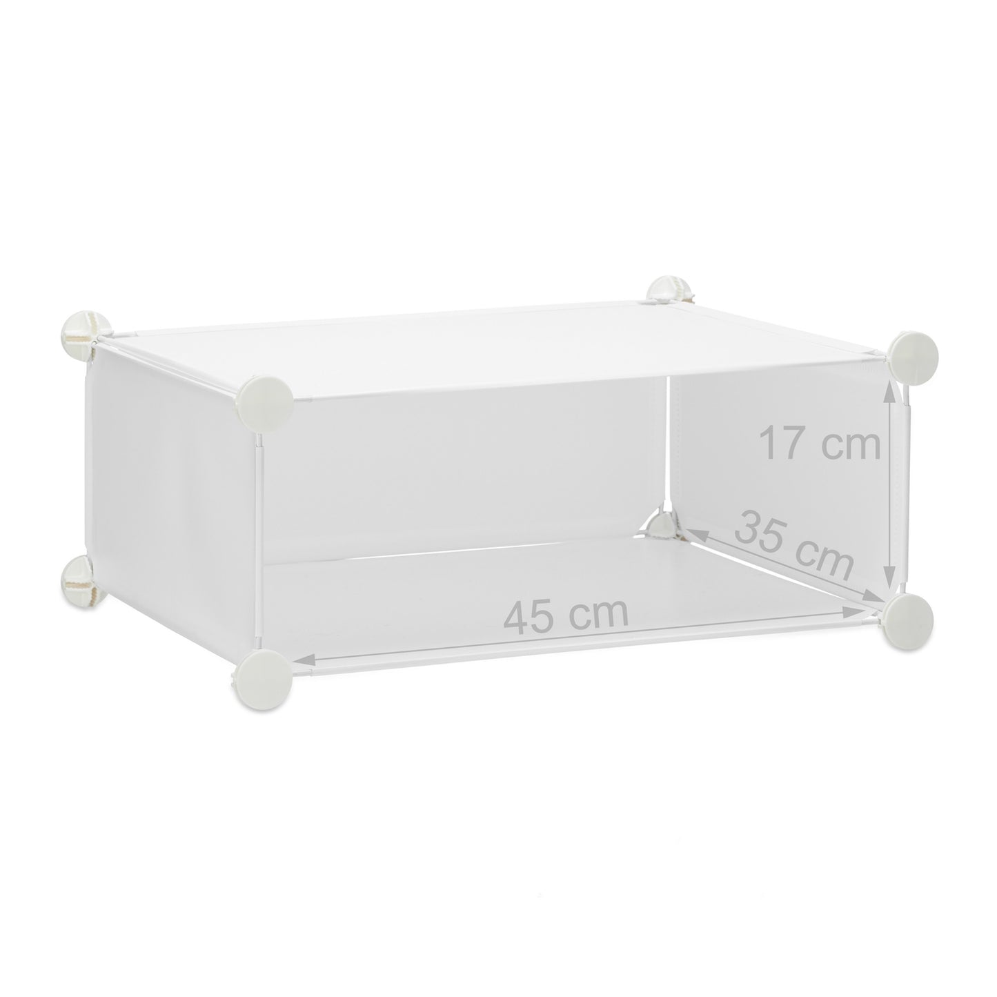 Shoe cabinet with 6 compartments
