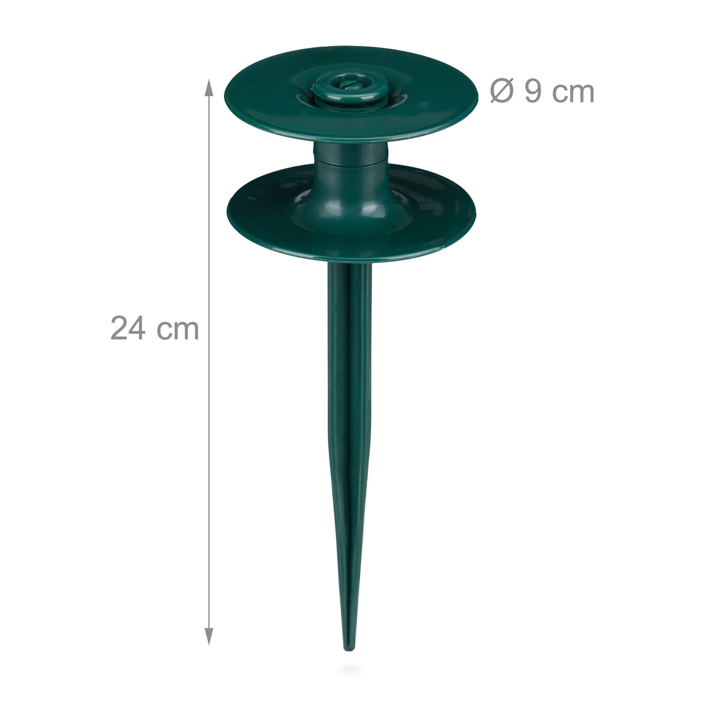 6x Green Guides for Garden Hose