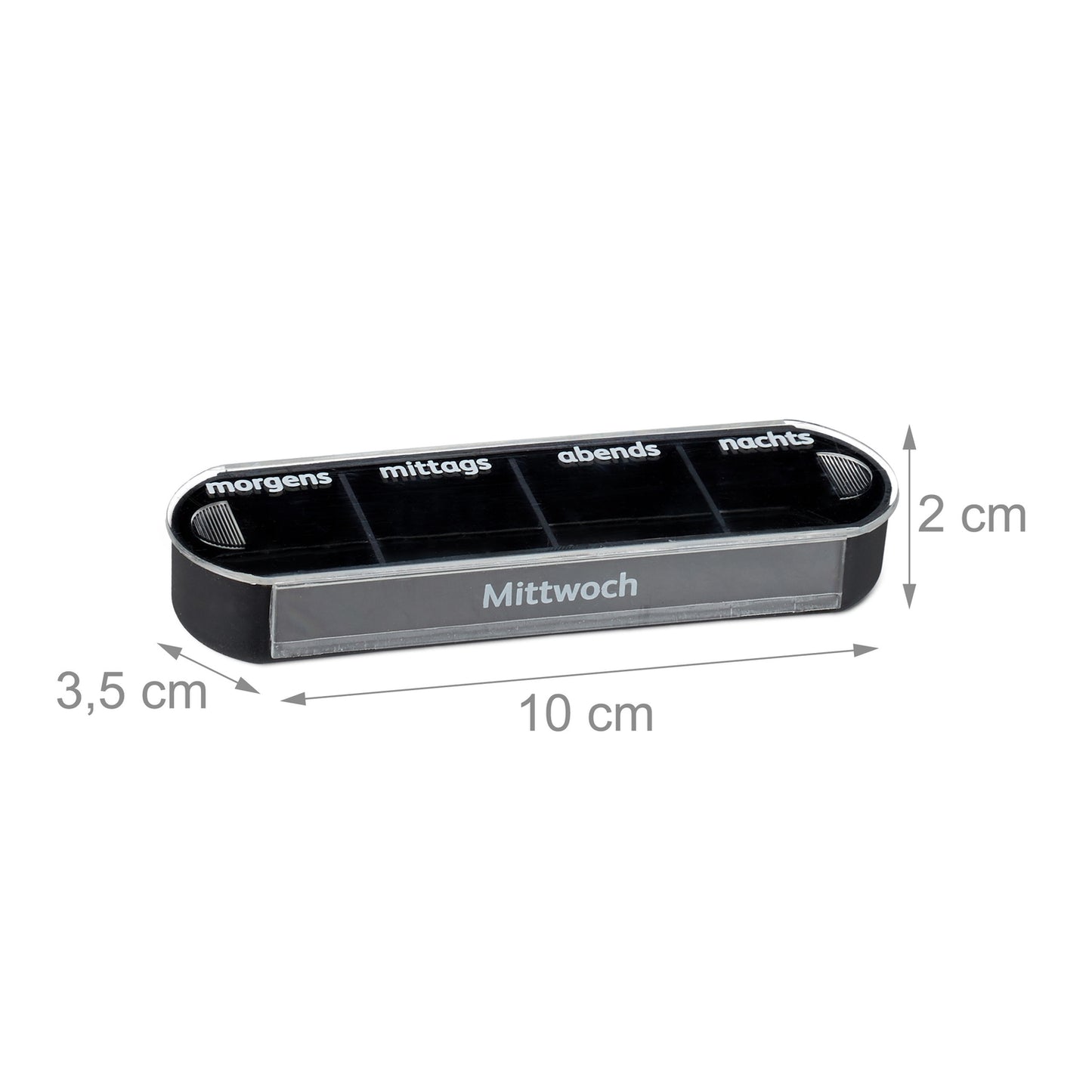 7-Day Pill Box with 4 Compartments Each