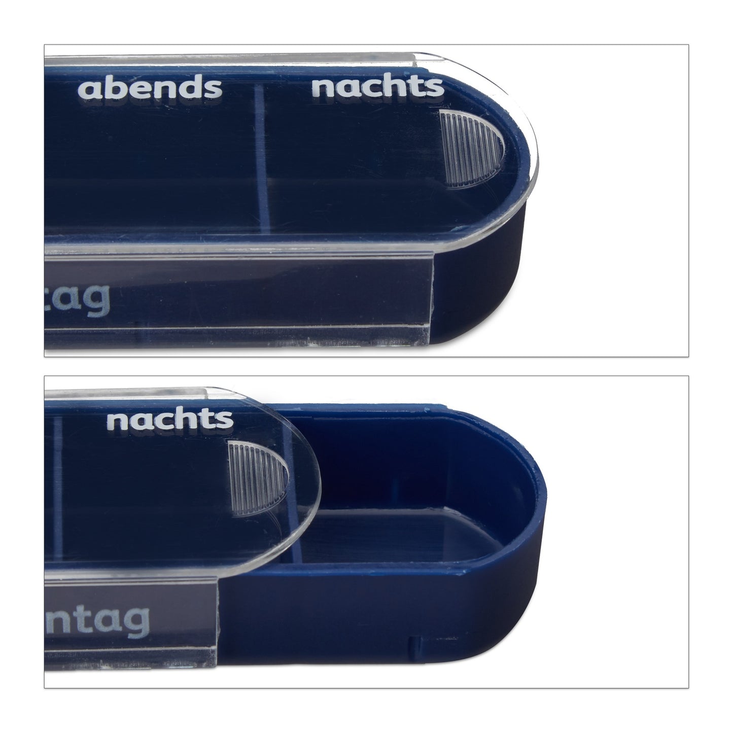 7-Day Pill Box with 4 Compartments Each