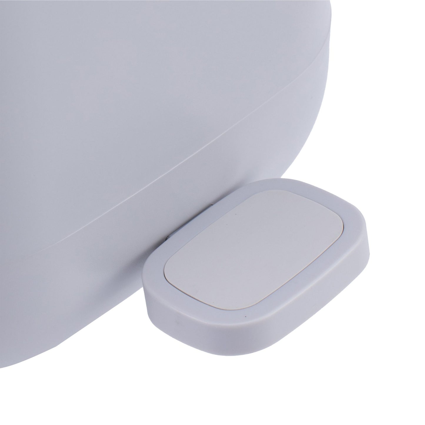7L Square Plastic Pedal Bin – Soft-Close Lid