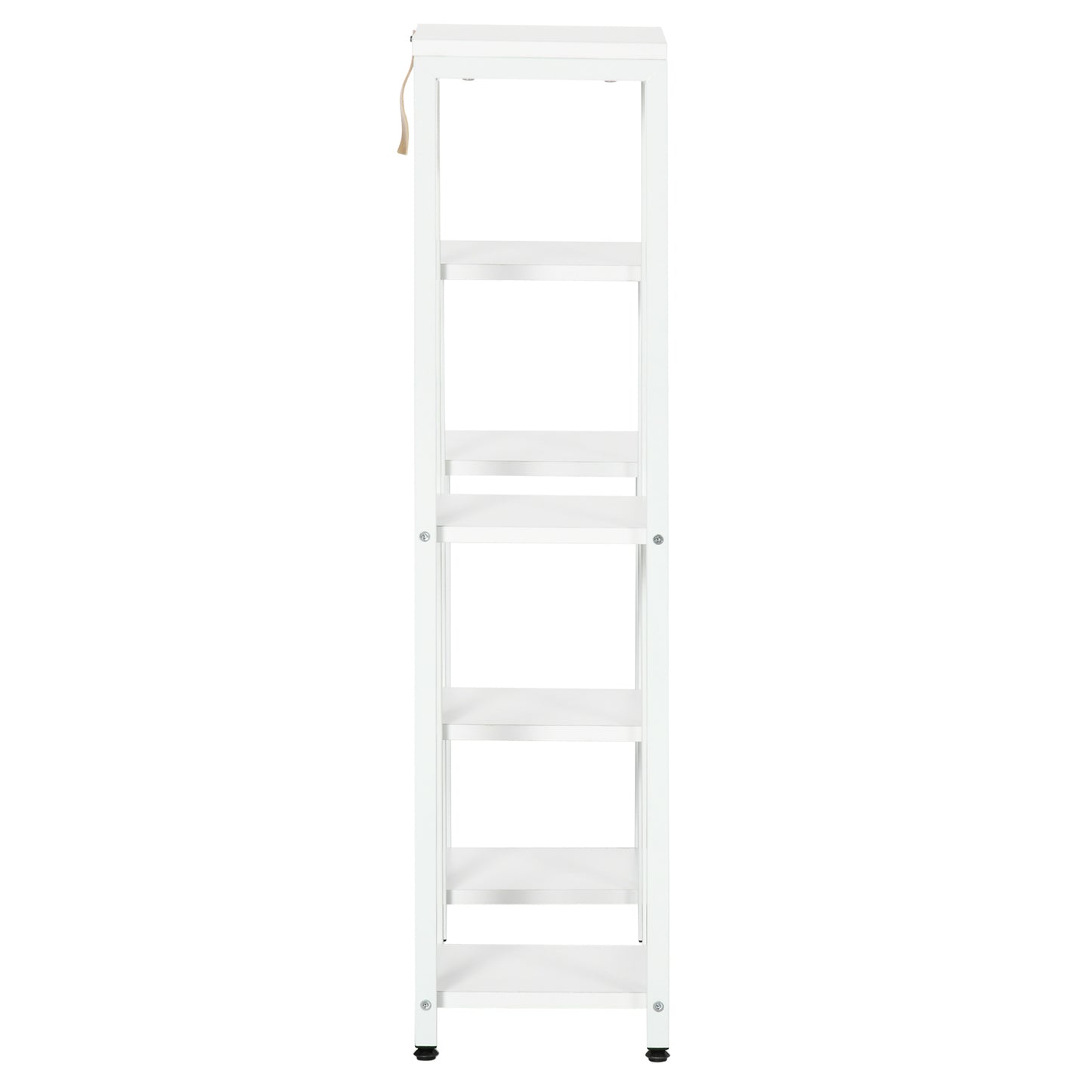 7-Tier Plant Stand, Indoor/Outdoor, White Steel, 65x23x94.5cm