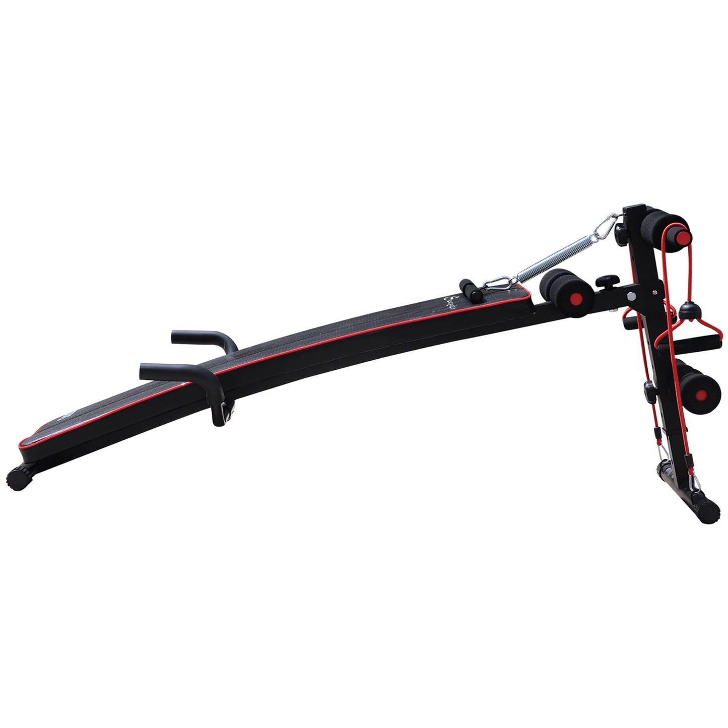 Adjustable bench with resistance bands, capacity 120 kg
