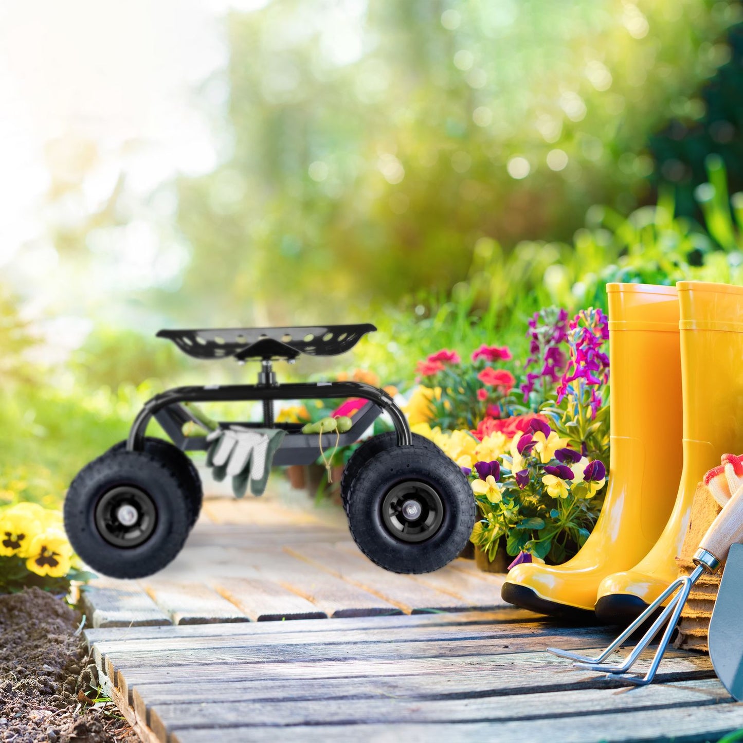 Adjustable Garden Seat