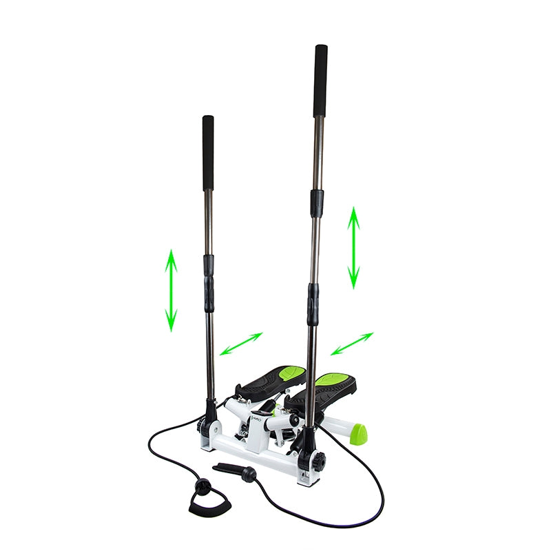 Adjustable Stepper with Handle and Ropes