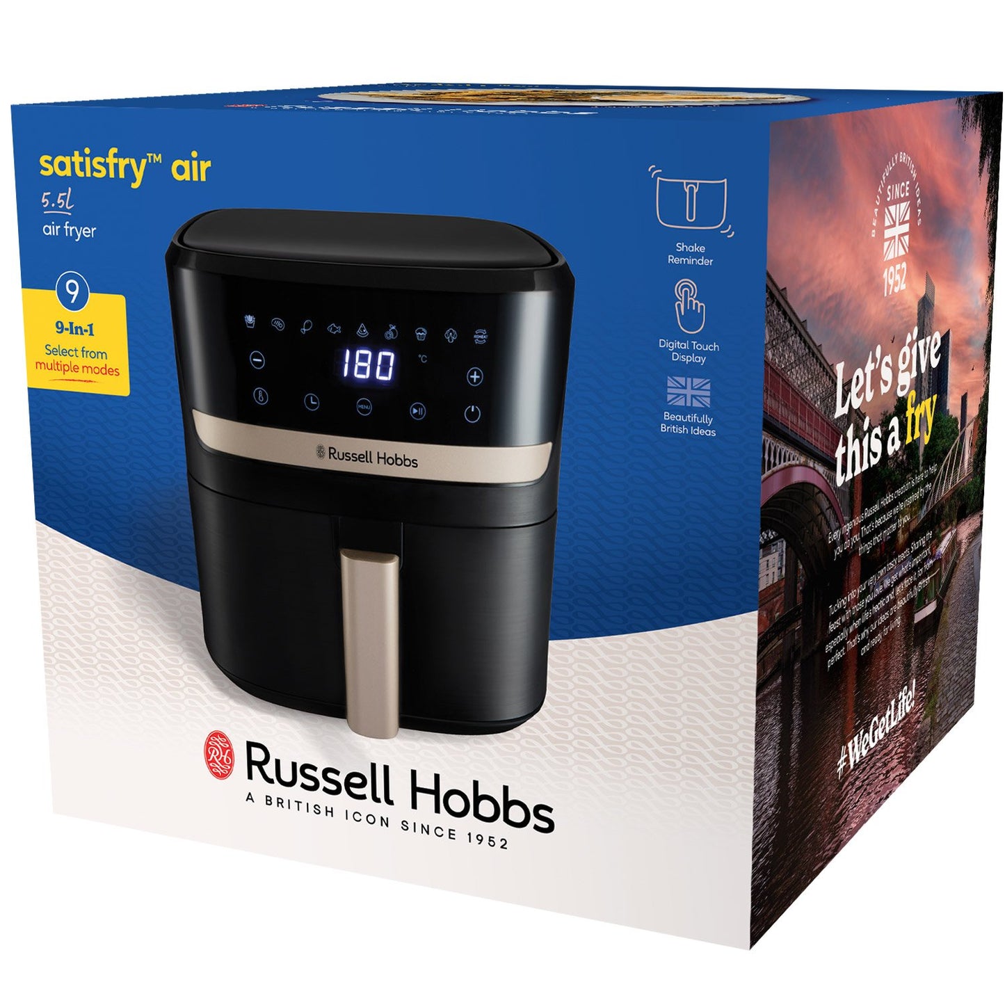 Airfryer 27620-56/RH Satisfry Air Fryer 5.5L