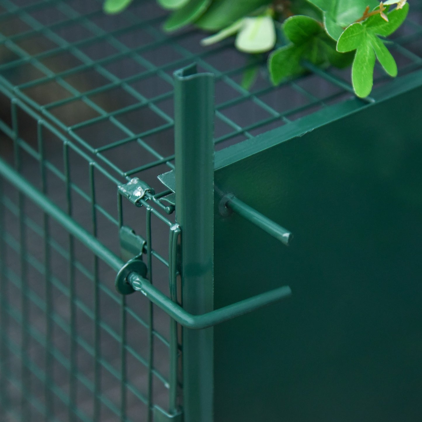 Animal trap in metal for rabbits and cats, double entrances