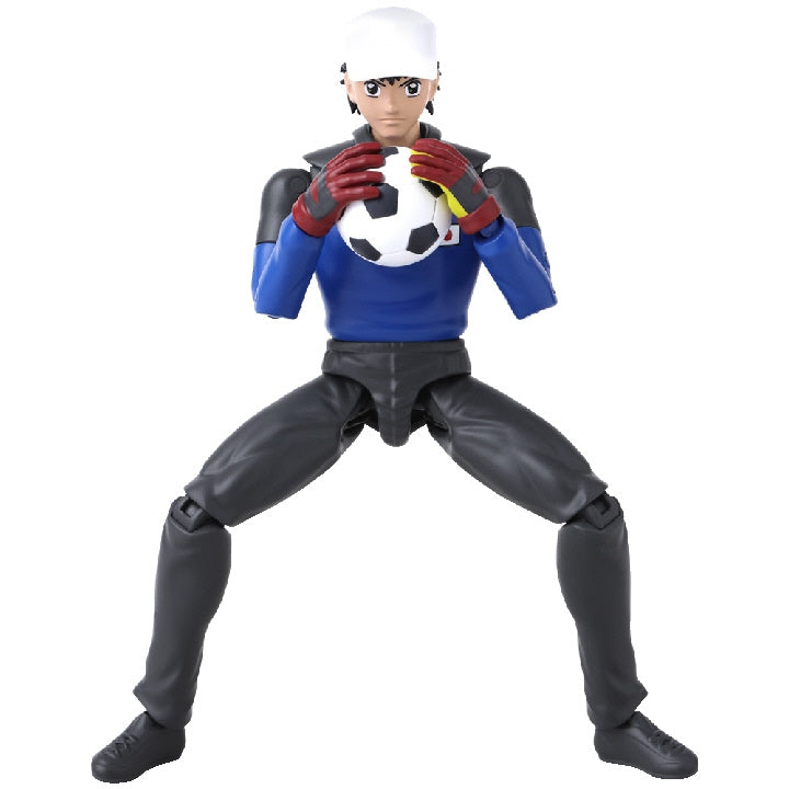 Anime Heroes Captain Tsubasa Figure With Accessories, 16 Cm - Genzo Wakabayashi