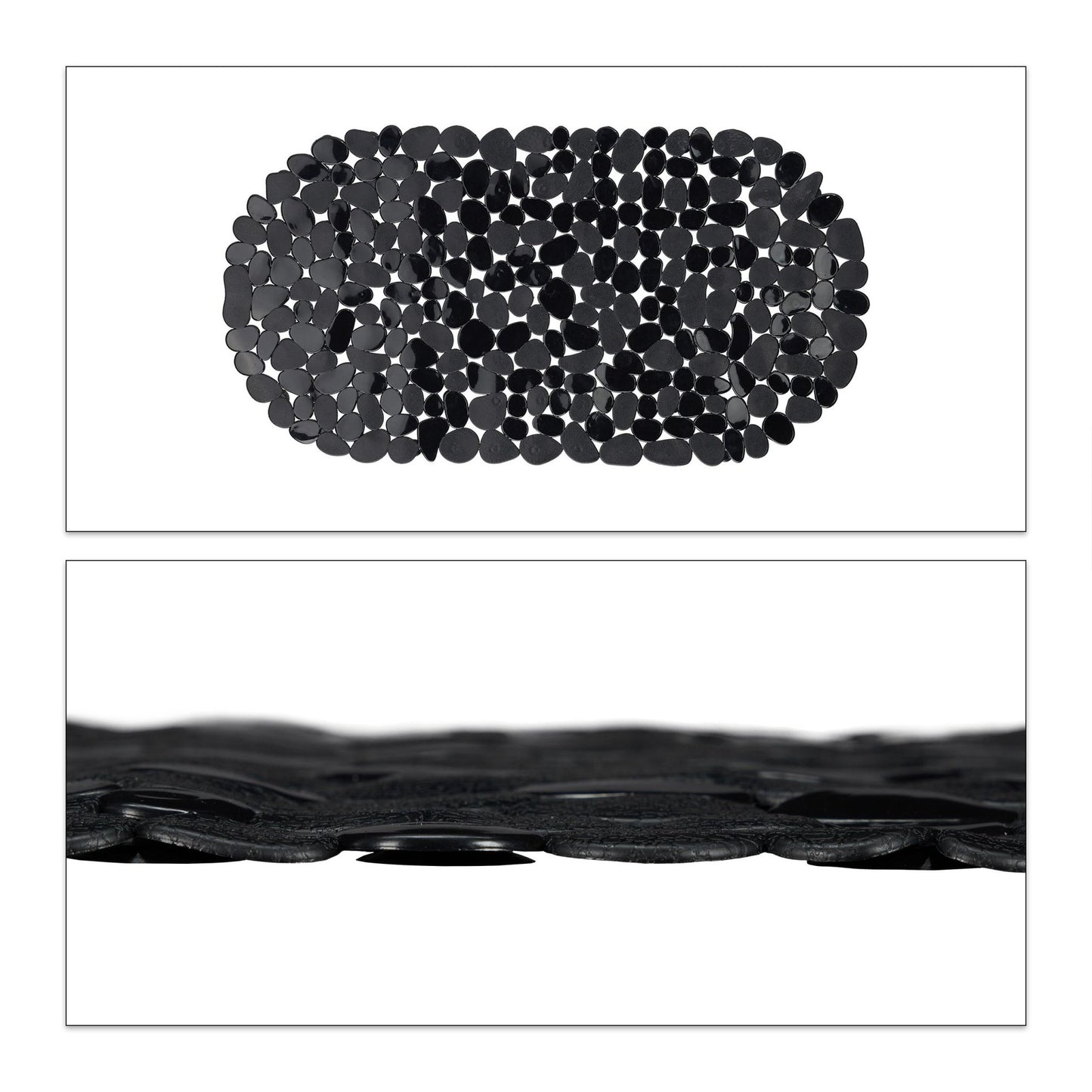 Anti-Slip Bath Mat Stone Design