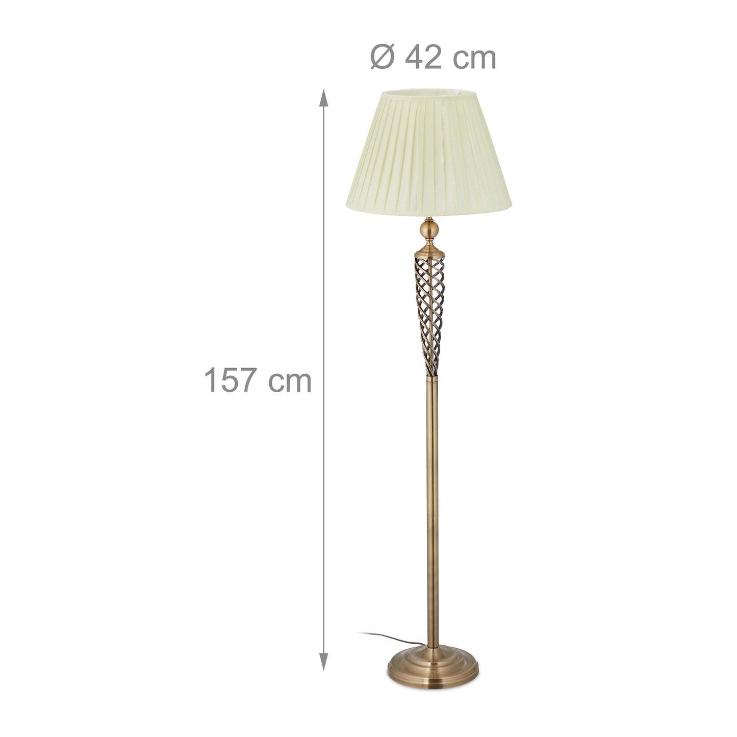 Antique floor lamp