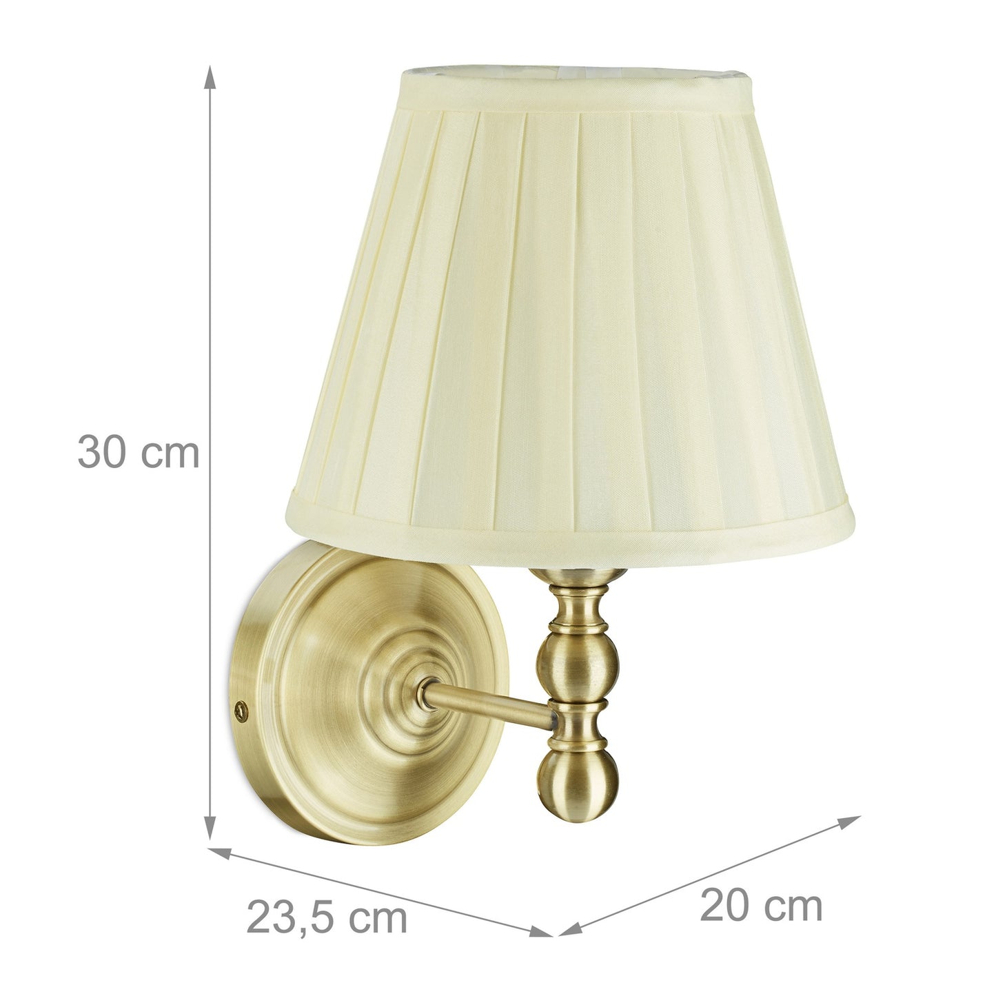 Antique wall lamp