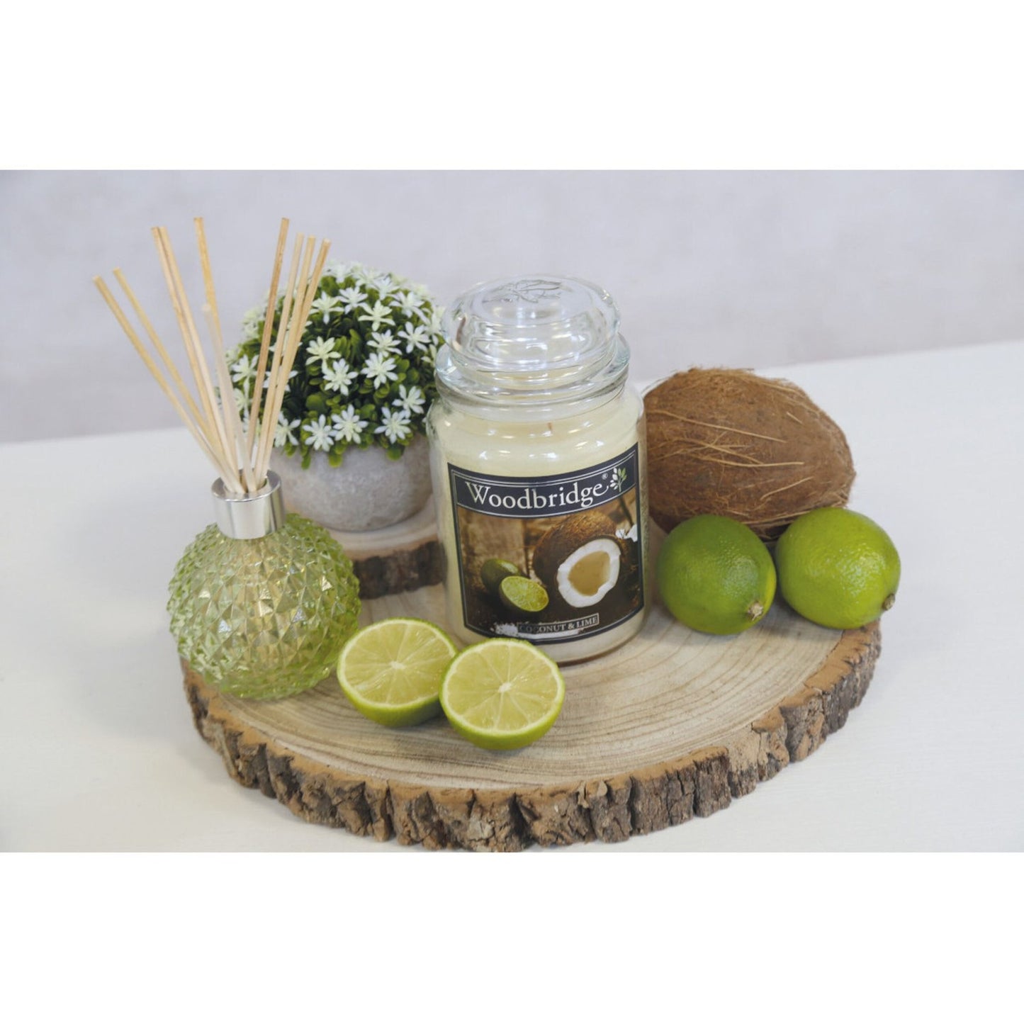 Aroma Candle, 130-Hour Burn, Glass Jar