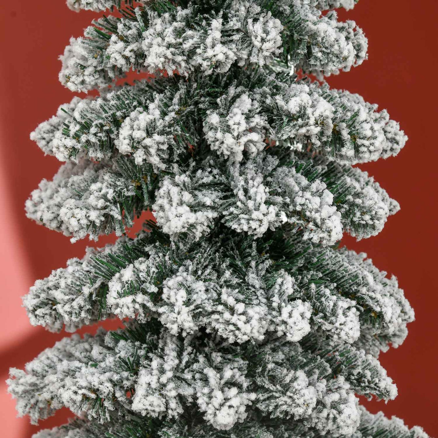 Artificial Christmas Tree, 180 cm, Snowy Branches, Indoor Use
