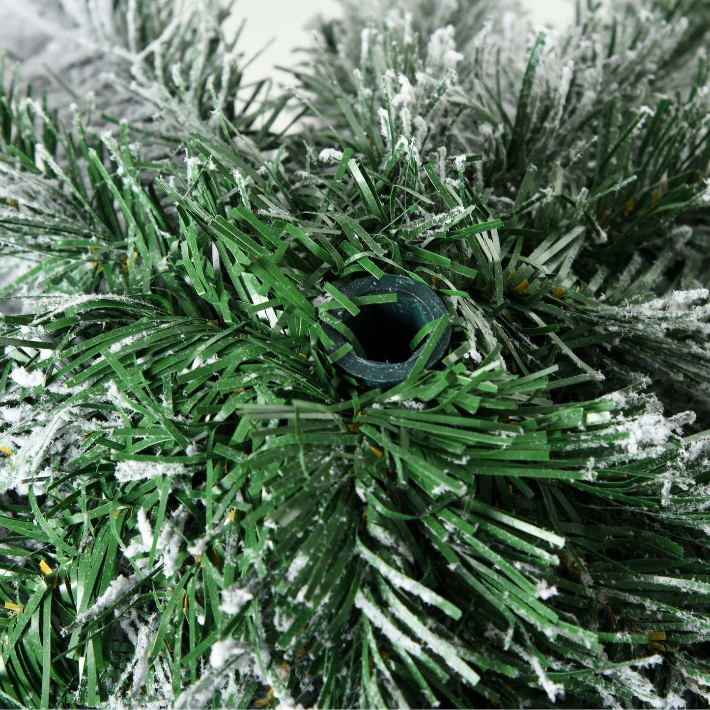 180 cm artificial Christmas tree with snow and base