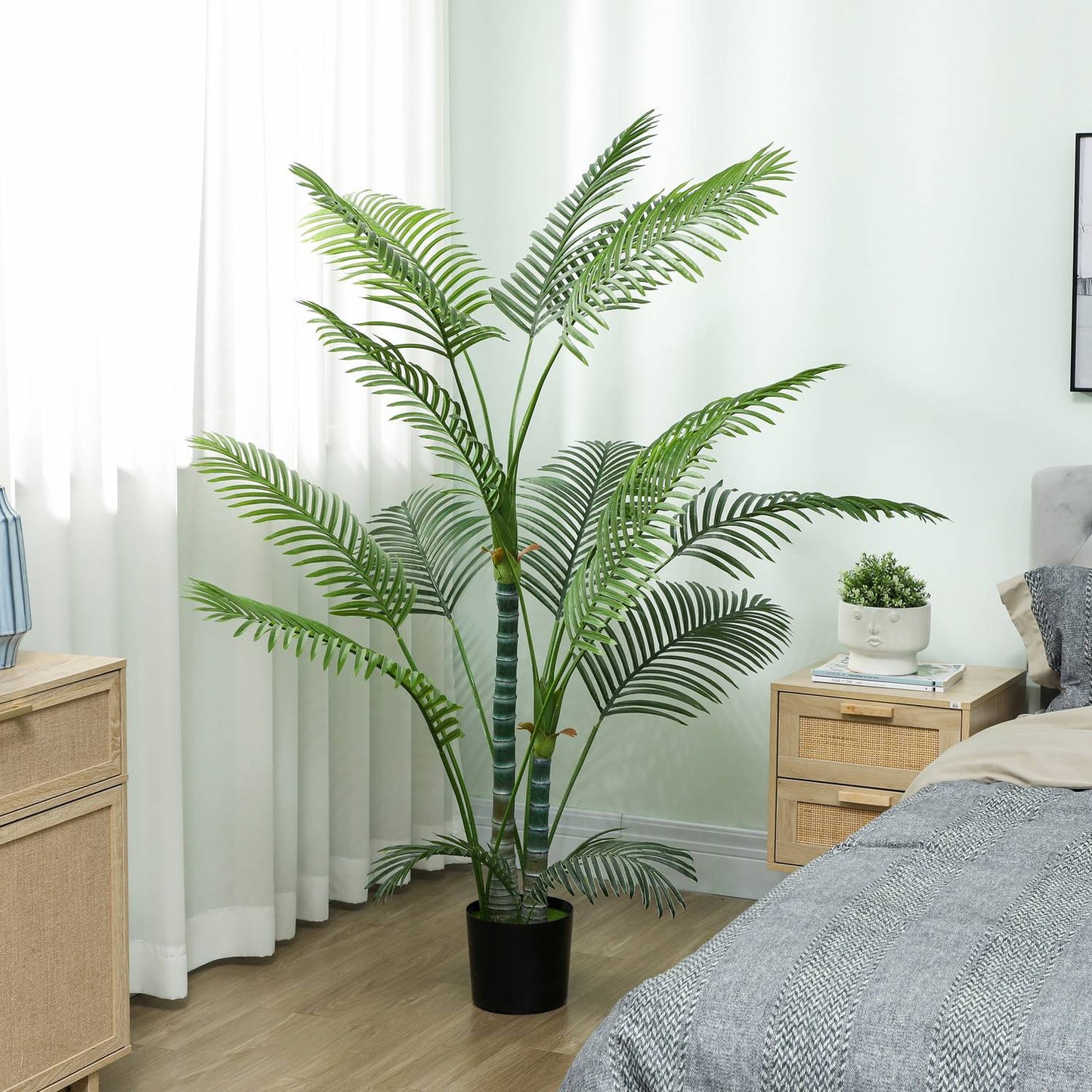 Artificial Palm Tree, UV-Resistant, 175 cm, Indoor/Outdoor